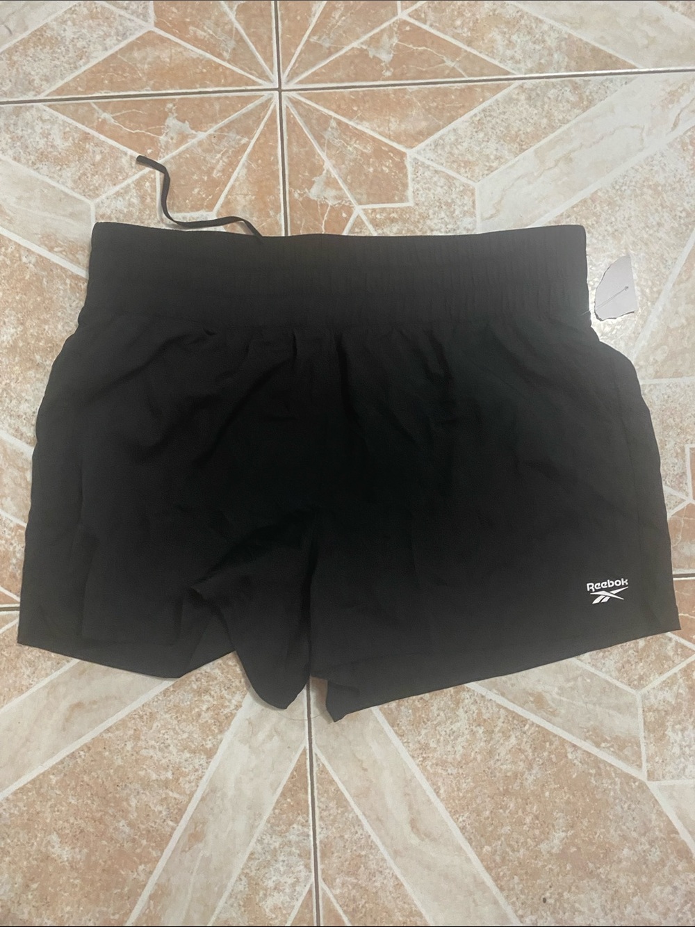 Reebok Black Stretch Performance Shorts